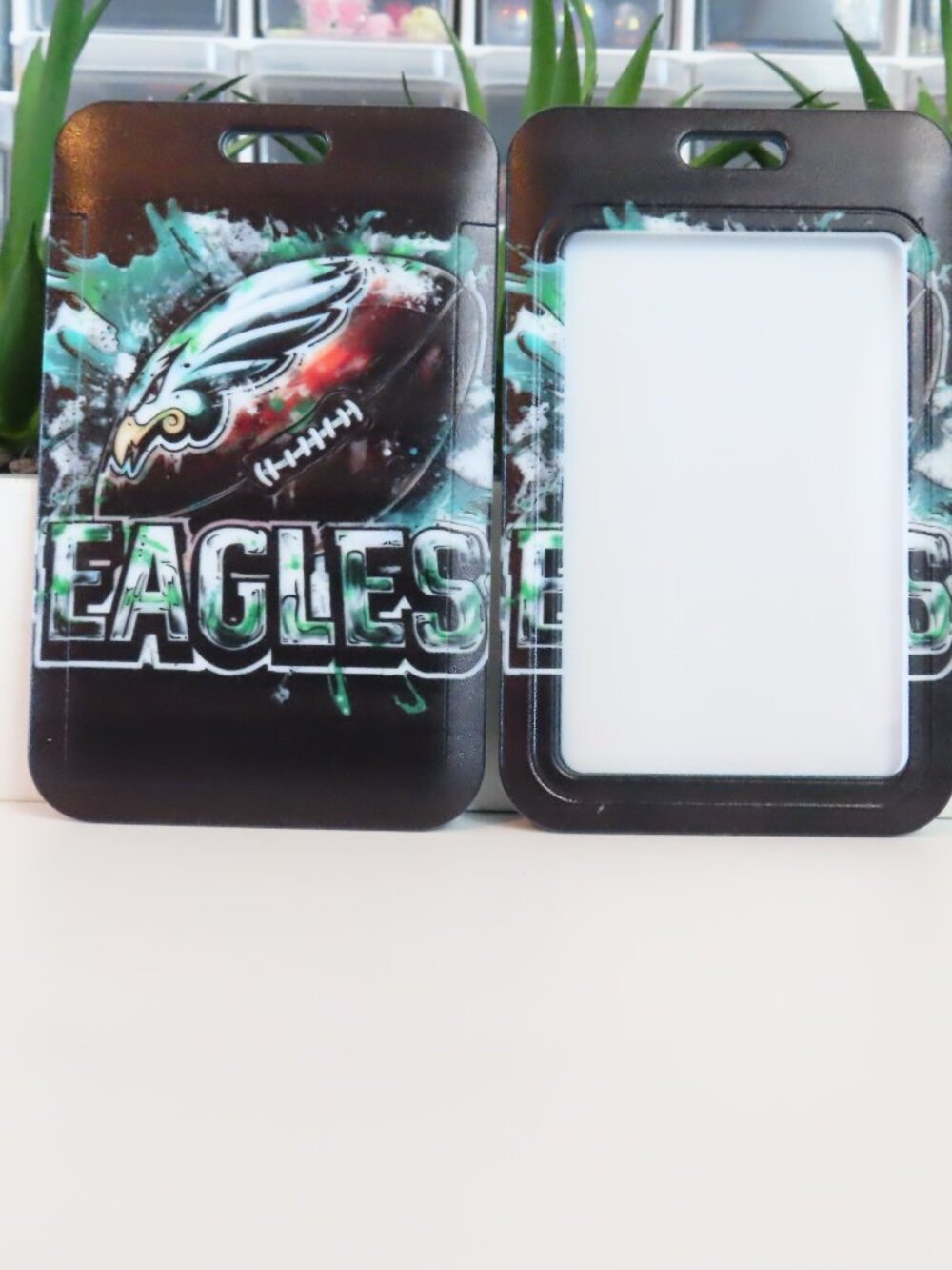 Fly High Football Badge Holder